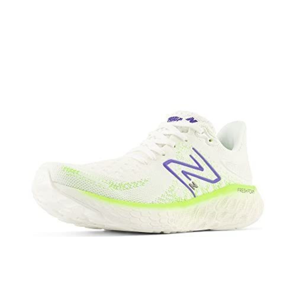 NEW BALANCE WOMEN'S FRESH FOAM X 1080 V12 RUNNING SHOE, SEA SALT/ELECTRIC I